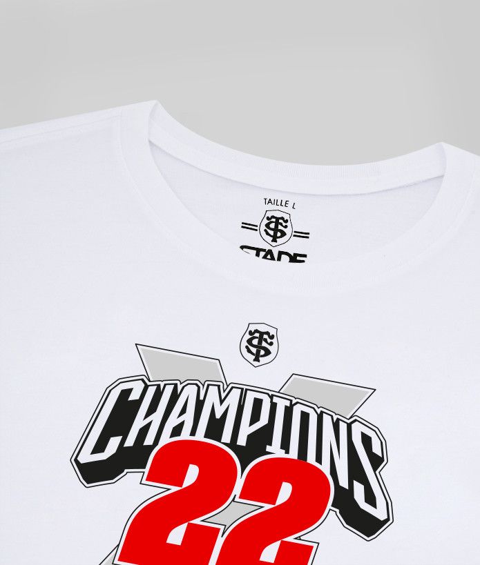 T-shirt Femme Champions 2023 Stade Toulousain 2