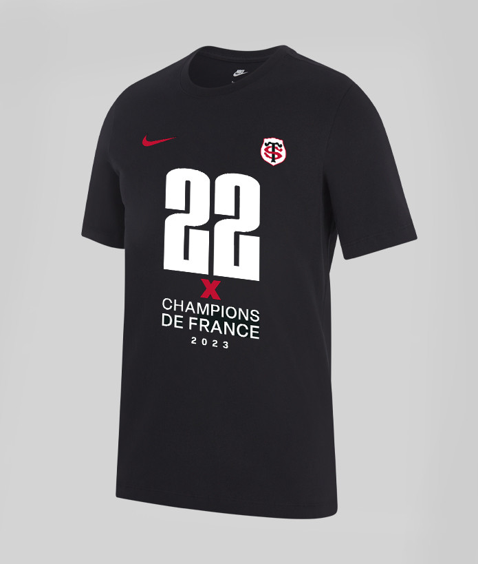 T-shirt Homme Nike 22x Champions Stade Toulousain 1