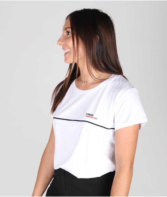 T-Shirt Sport Blanc Femme