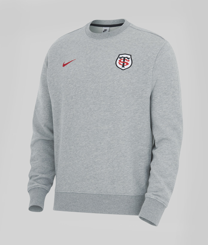 Sweat Col Rond Crew Champions Cup 23/24 Stade Toulousain 1