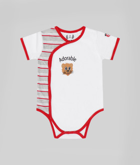 Body Manches Courtes Bébé Adorable Stade Toulousain 1