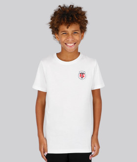 T-shirt Enfant Dos Stade Toulousain blanc 1