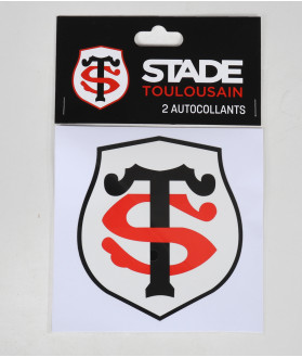 Autocollant 10cm Logo Set De 2 Stade Toulousain 1