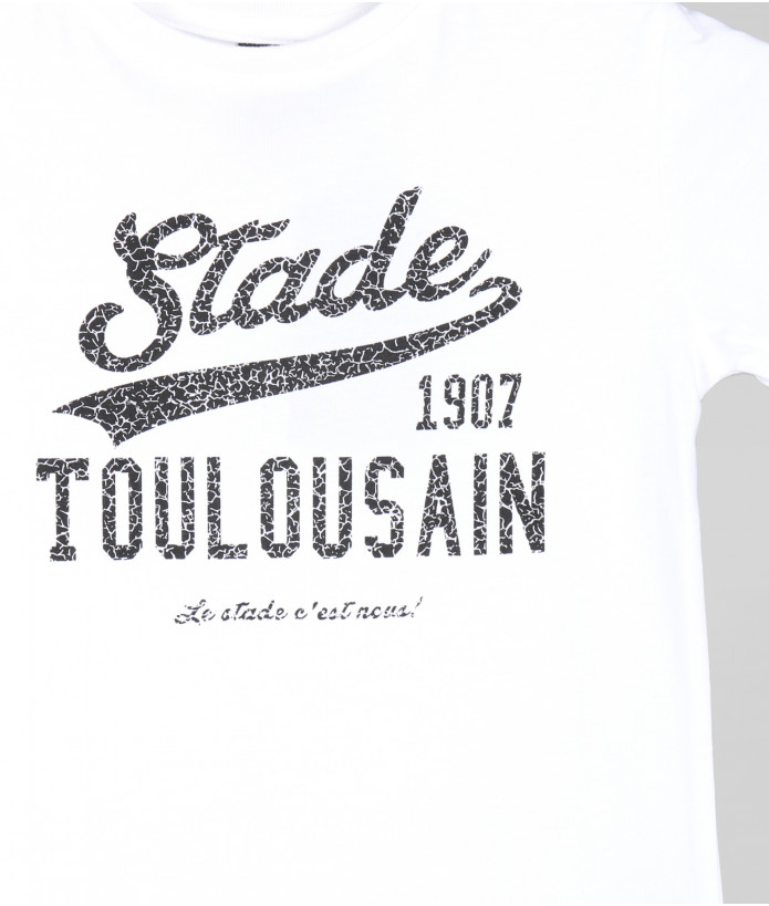 T-shirt Enfant Brave Stade Toulousain blanc 2