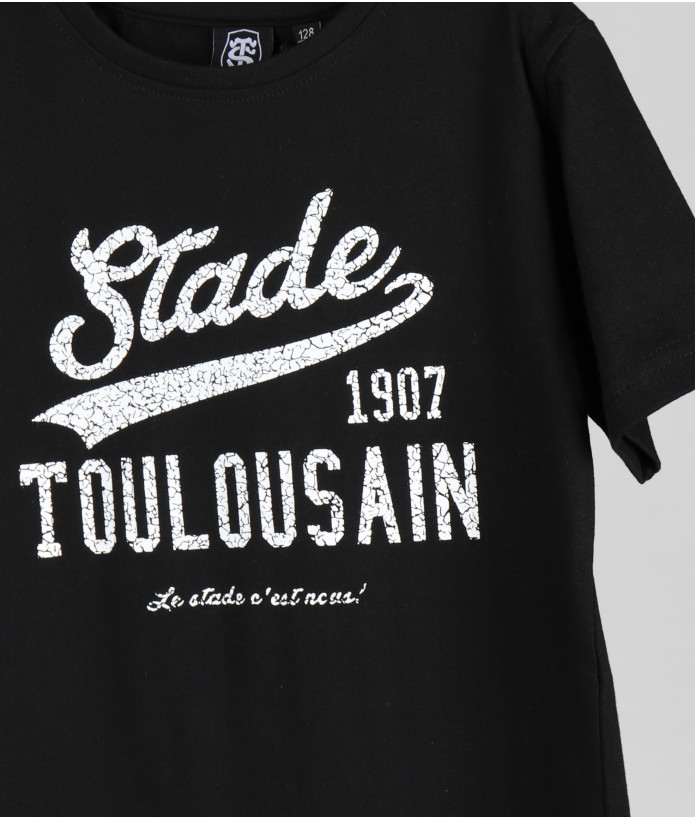 T-shirt Enfant Brave Stade Toulousain noir 2