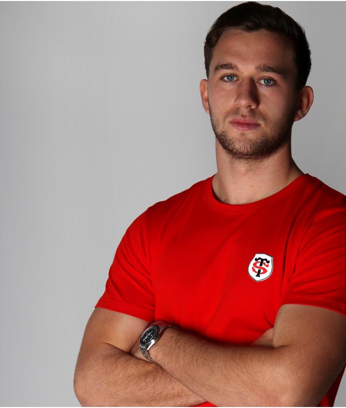 T-shirt Homme Stade Toulousain Dos rouge 4