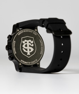 Montre Prestige Stade Toulousain Watch Chrono black blanc 3