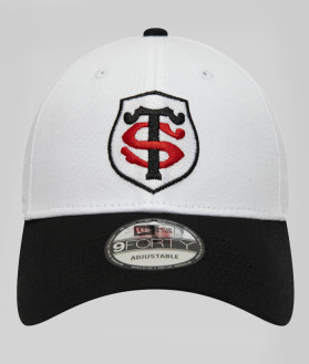 Casquette Unisexe New Era Essential 9FORTY Stade Toulousain blanche 2