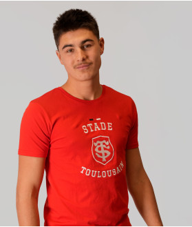 T-shirt Homme Tiger Stade Toulousain rouge 2