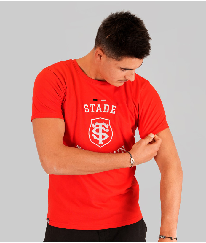 T-shirt Homme Tiger Stade Toulousain rouge 4